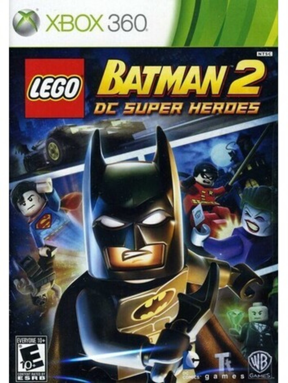 LEGO Batman 2: DC Super Heroes - Xbox 360 - New Case. Tested. Cib. Resealed. 